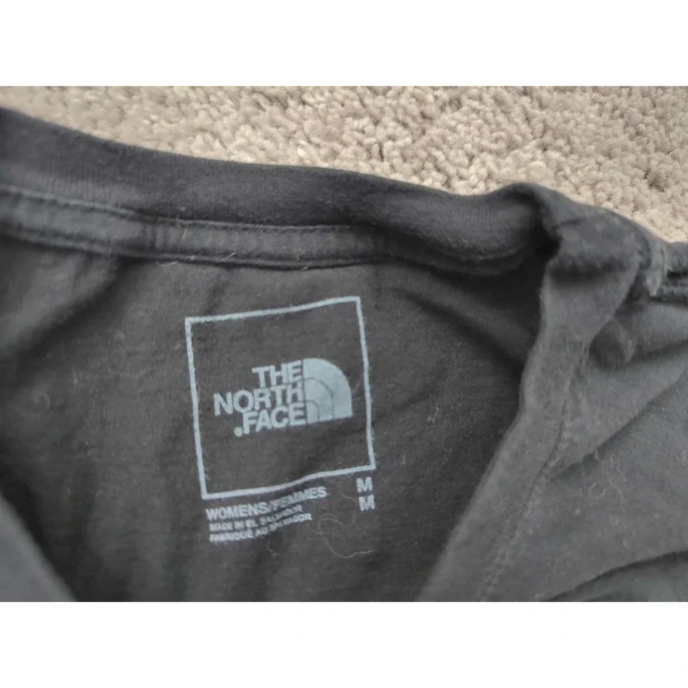The North Face Shirt Womens‎ Medium Black Banff Coordinates Graphic T-Shirt Tee - Picture 3 of 7